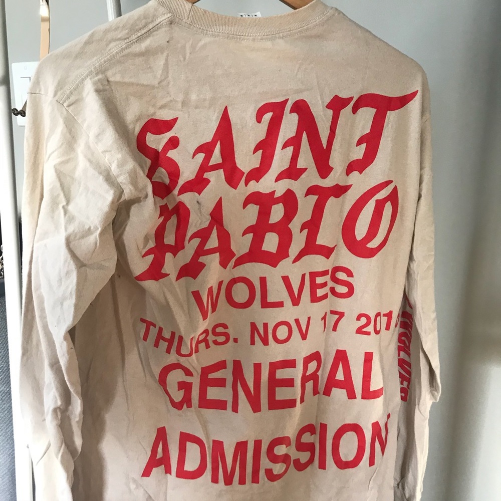 Kanye West I Feel Like Pablo tour shirt - Picture 3 of 3